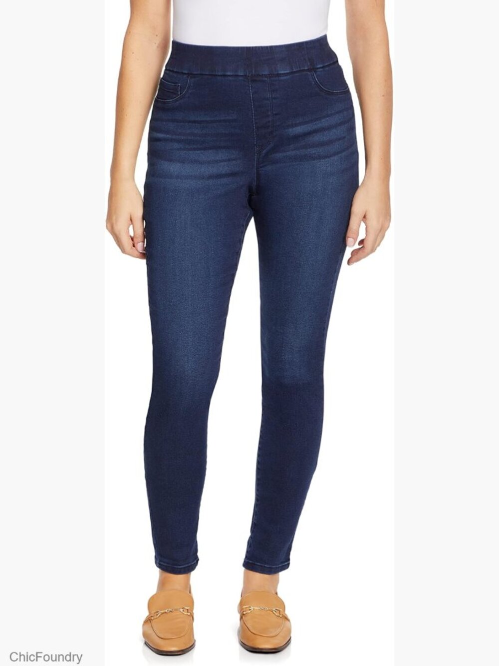 Pull-On Jeggings with Stretch Fabric, Mid-Rise Waist, Skinny Fit